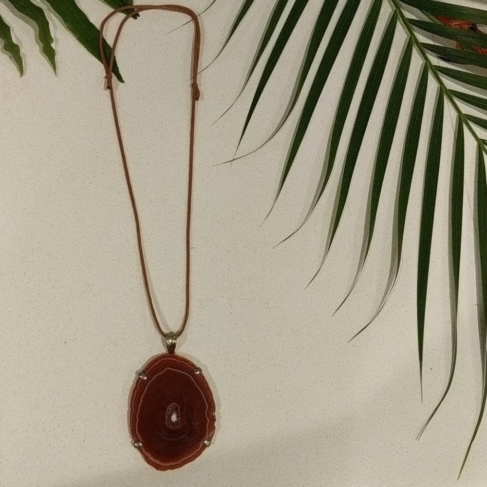 3/$30 Anthropologie Geode necklace